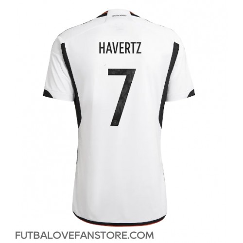 Nemecko Kai Havertz #7 Domáci futbalový dres MS 2022 Krátky Rukáv